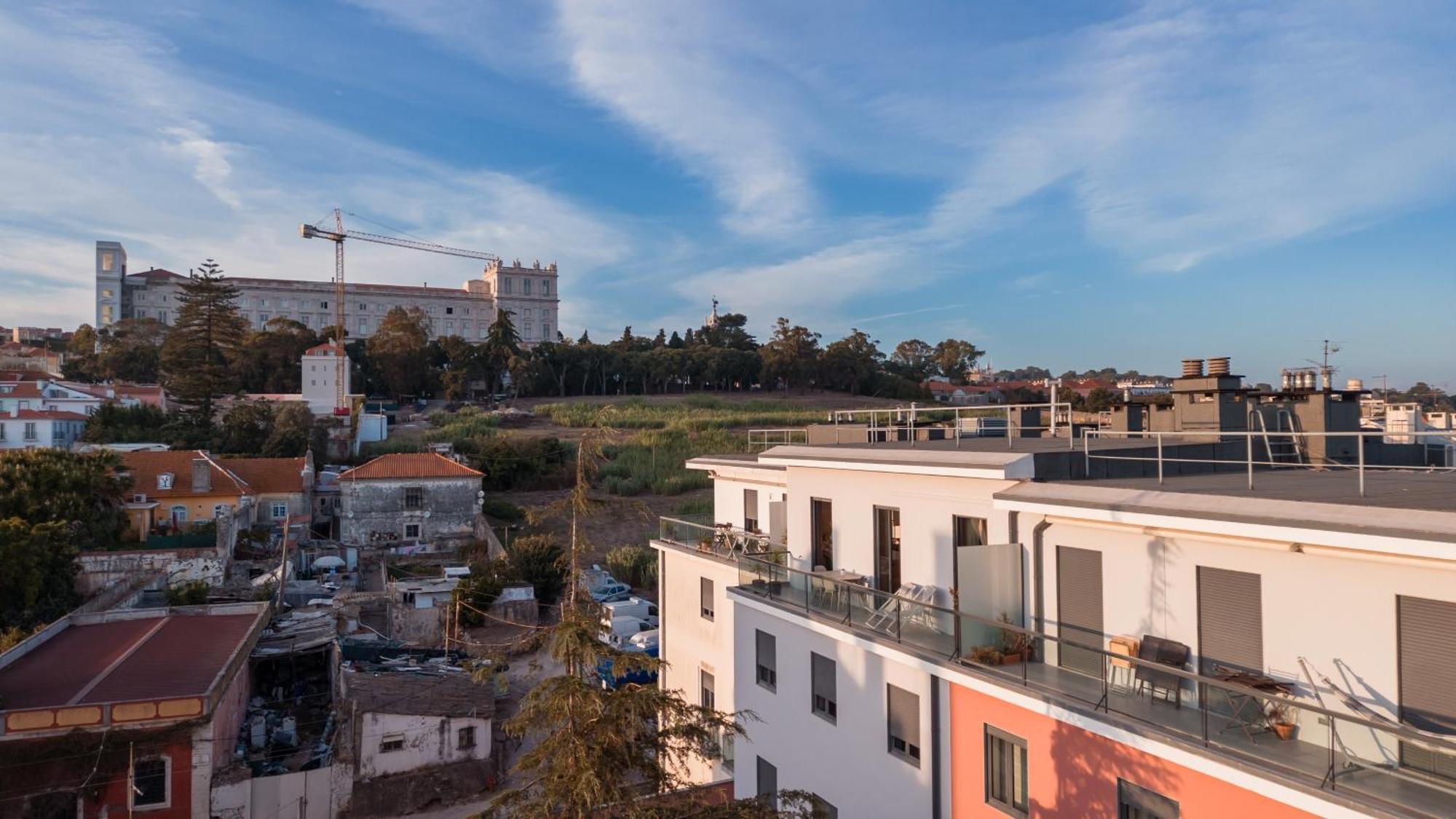 Ferienwohnung Premium Flat At Ajuda/Belem With Balcony, Parking! Lissabon Exterior foto