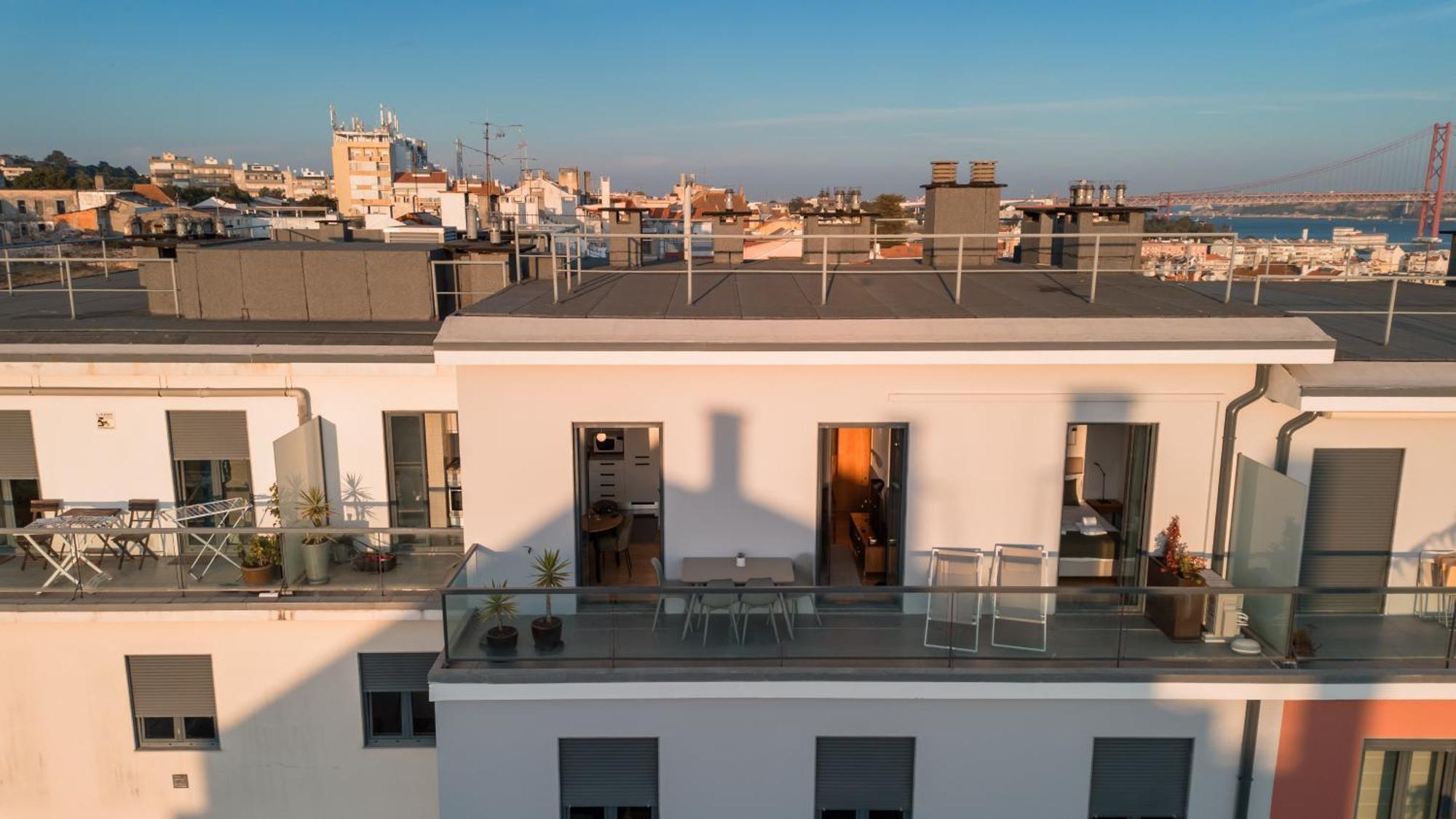 Ferienwohnung Premium Flat At Ajuda/Belem With Balcony, Parking! Lissabon Exterior foto